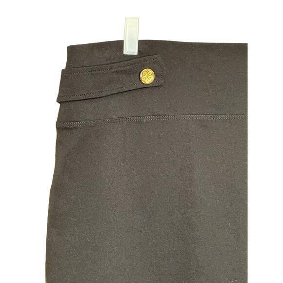 Hybrid & Company black pull on pencil skirt size 2X - Picture 7 of 9